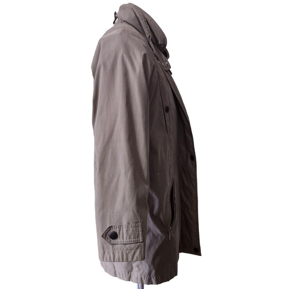 Misty Harbor Jacket Size M Women Gorp Core Taupe Brown Fleece Lined Utility Coat - Picture 2 of 16